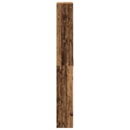 Berkfield Home Wardrobe Old Wood 55x25x189 cm Engineered Wood in Brown - Size: 55 x 25 x 189 cm - thumbnail 7