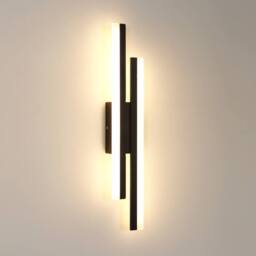 Pheashine Black 48cm Acrylic LED Wall Light 18W 3000K Warm White Modern