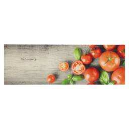 Berkfield Home Kitchen Rug Washable Tomatoes 60x180 cm Velvet in Grey