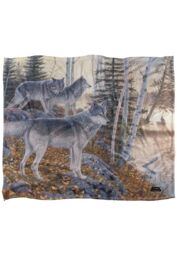 Wild Wings Silent Travelers 2 Silky Touch Super Soft Throw Blanket 152 X 127 cm in White
