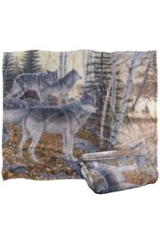 Wild Wings Silent Travelers 2 Silky Touch Super Soft Throw Blanket 152 X 127 cm in White - thumbnail 2