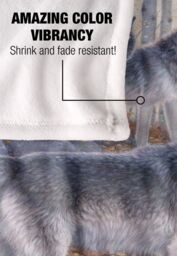 Wild Wings Silent Travelers 2 Silky Touch Super Soft Throw Blanket 152 X 127 cm in White - thumbnail 4