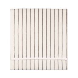 Yard Hebden Narrow Striped 100% Cotton Bathroom Towel in Light Brown - thumbnail 2