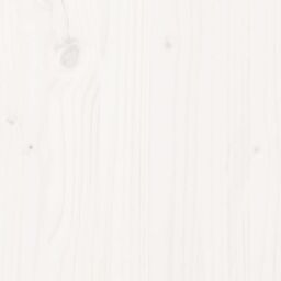 Berkfield Home Table Top Round White Ã˜30x3 cm Solid Wood Pine - Size: 30x3 cm - thumbnail 6