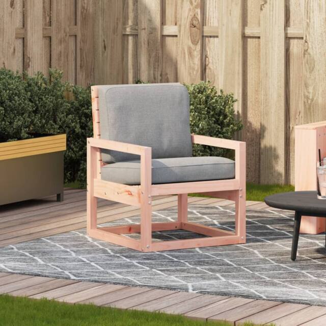 Berkfield Home Beautiful Garden Chair 57.5x63x76 cm Solid Wood Douglas in Light Tan - image 1