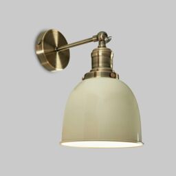 ValueLights Wilhelm Antique Gold Indoor Wall Light - thumbnail 2