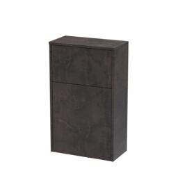 Balterley Floor Standing WC Toilet Unit Only Textured Matt Metallic Slate 500mm in Grey
