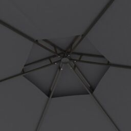 Berkfield Home Gazebo with Sidewalls 3.1x2.7 m Anthracite in Black - thumbnail 5