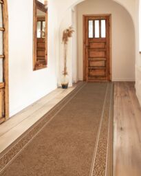 RugsX Anti-Slip Sttropez Runner in Beige - Size: 100 cm x 380 cm - thumbnail 3