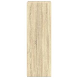 Berkfield Home Highboard Sonoma Oak 50x41x124 cm Engineered Wood in Brown - Size: 50 x 41 x 124 cm - thumbnail 5