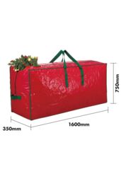 Netagon Christmas Tree Storage Bag 1600x750x350mm in Red - thumbnail 2