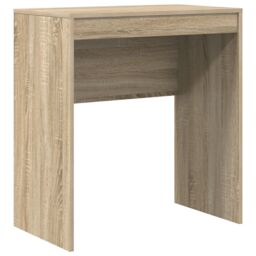 Berkfield Home Writing Desk Sonoma oak Engineered wood 70 x 40 x 76 cm Tough in Brown - thumbnail 2