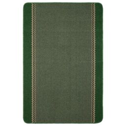 THE RUGS Green Washable Floor Mat Bordered Design for Kitchen Hallway - Size: 67 cm x 180 cm - thumbnail 3