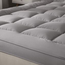 VOGREX 10cm Fluffy Hotel-Style Mattress Cushion for Optimal Comfort in Grey - thumbnail 4
