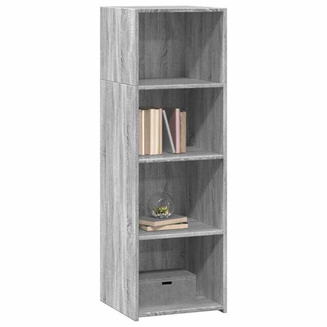 Berkfield Home Highboard Grey Sonoma 40x41x124 cm Engineered Wood - Size: 40 x 41 x 124 cm - image 1
