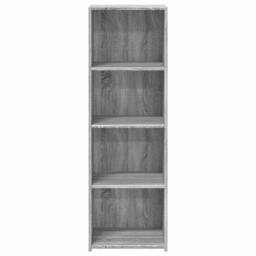 Berkfield Home Highboard Grey Sonoma 40x41x124 cm Engineered Wood - Size: 40 x 41 x 124 cm - thumbnail 4
