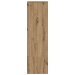 Berkfield Home Highboard Artisan Oak 29.5x34x119.5 cm Engineered Wood in Brown - thumbnail 7