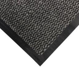 JVL Heavy Duty Barrier Anti-slip Door Mat, 80x120cm, Grey/Black in Dark Grey - Size: 80 cm x 120 cm - thumbnail 2
