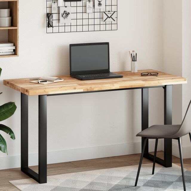 Berkfield Home Table Top Rectangular 120x60x4 cm Solid Wood Acacia in Brown - Size: 120 x 60 x 4 cm - image 1