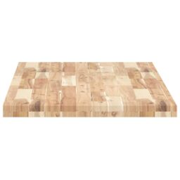 Berkfield Home Table Top Rectangular 120x60x4 cm Solid Wood Acacia in Brown - Size: 120 x 60 x 4 cm - thumbnail 6