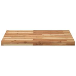 Berkfield Home Table Top Square 70x70x4 cm Solid Wood Acacia in Brown - Size: 70 x 70 x 4 cm - thumbnail 4