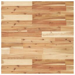 Berkfield Home Table Top Square 70x70x4 cm Solid Wood Acacia in Brown - Size: 70 x 70 x 4 cm - thumbnail 2