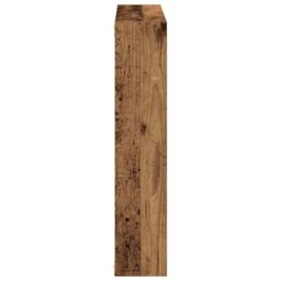 Berkfield Home Wall Shelf Old Wood 90x16x78 cm Engineered Wood in Brown - Size: 90 x 16 x 78 cm - thumbnail 5