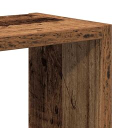 Berkfield Home Wall Shelf Old Wood 90x16x78 cm Engineered Wood in Brown - Size: 90 x 16 x 78 cm - thumbnail 7