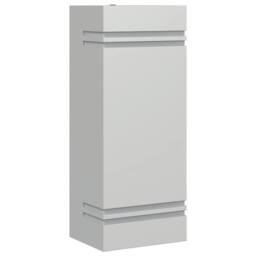 Berkfield Home Outdoor Wall Light Silver Stainless Steel - thumbnail 3