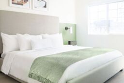 New Edge Blinds Camilla Collection Chenille Throw in Green - Size: 150 cm x 200 cm - thumbnail 2
