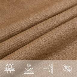 Berkfield Home Sunshade Sail 160 g/m¬≤ Taupe 4x5 m HDPE - thumbnail 5