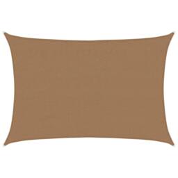 Berkfield Home Sunshade Sail 160 g/m¬≤ Taupe 4x5 m HDPE - thumbnail 2