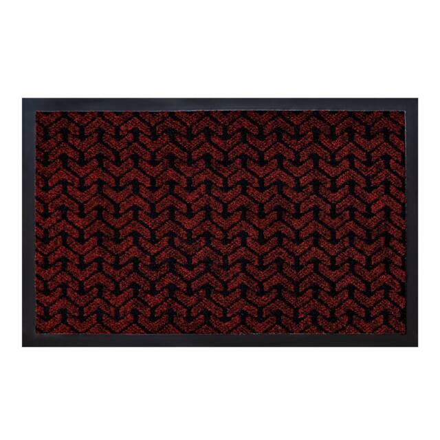 RugsX Antislip Dunlop Doormat in Red - Size: 40 cm x 60 cm - image 1