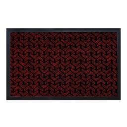 RugsX Antislip Dunlop Doormat in Red - Size: 40 cm x 60 cm