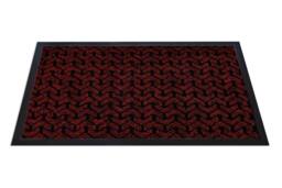 RugsX Antislip Dunlop Doormat in Red - Size: 40 cm x 60 cm - thumbnail 2
