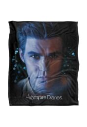 Vampire Diaries Stefan Silky Touch Super Soft Throw Blanket 152x127cm in White - Size: 152x127 cm - thumbnail 1