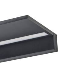 Wyld and Coco Picture Light Black LED Aluminium Wall Lamp - thumbnail 6