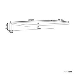 Wyld and Coco Picture Light Black LED Aluminium Wall Lamp - thumbnail 3