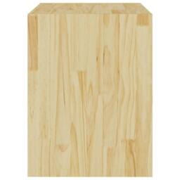 Berkfield Home Beautiful Bedside Cabinets 2 pcs 40x30.5x40 cm Solid Pinewood in Natural - thumbnail 6