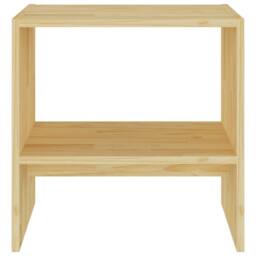Berkfield Home Beautiful Bedside Cabinets 2 pcs 40x30.5x40 cm Solid Pinewood in Natural - thumbnail 5
