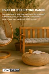 Homescapes Garden Bench Cushion Luxury 3 Seater Cotton Indoor Outdoor Pad, 143 x 48cm in Grey - Size: 143 x 48 cm - thumbnail 9