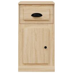 Berkfield Home Side Cabinet with Drawer Sonoma Oak 40x50x75 cm Engineered Wood in Light Tan - Size: 40 x 50 x 75 cm - thumbnail 6