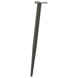 Berkfield Home Coffee Table Legs Conical Shape 4 pcs Anthracite 72-73 cm Steel in Black - thumbnail 5
