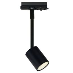 Nordlux Modern Indoor Track Spot Light Black Metal GU10 Adjustable Head - Mains Powered, IP20 - thumbnail 2