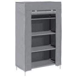 Berkfield Home Shoe Cabinet Grey 60.5x30x97 cm Non-woven Fabric