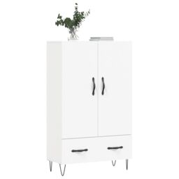 Berkfield Home Highboard White 69.5x31x115 cm Engineered Wood - thumbnail 3