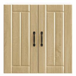Berkfield Home Kitchen Wall Cabinet Lucca Sonoma Oak Engineered Wood in Light Tan - thumbnail 5