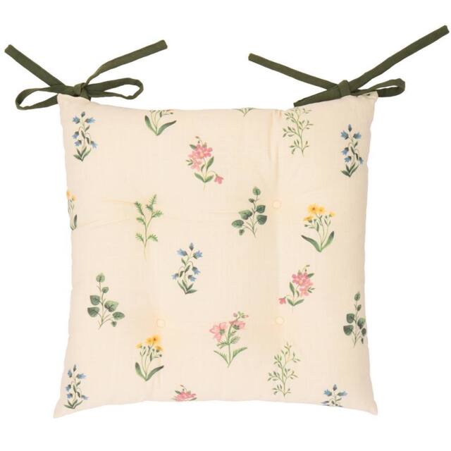 Wylder Olivia Floral 2-Pack Indoor/Outdoor Seat Pads - Size: 40 cm x 40 cm - image 1