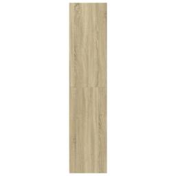 Berkfield Home Highboard Sonoma Oak 40x41x185 cm Engineered Wood in Light Brown - Size: 40 x 41 x 185 cm - thumbnail 5
