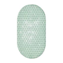 Showerdrape Medina Anti Slip PVC Bath Mat 69cm x 36cm in Green - Size: 69 cm x 36 cm - thumbnail 1